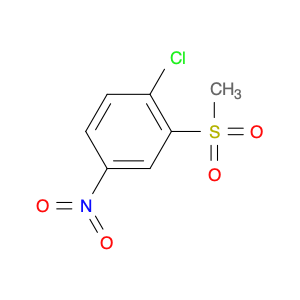 Benzene, 1-chloro-2-(methylsulfonyl)-4-nitro-