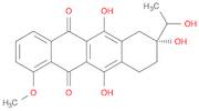 5,12-Naphthacenedione, 7,8,9,10-tetrahydro-6,8,11-trihydroxy-8-(1-hydroxyethyl)-1-methoxy-, (8R)-