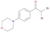 Ethanone, 2,2-dibromo-1-[4-(4-morpholinyl)phenyl]-