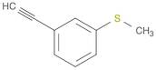 BENZENE, 1-ETHYNYL-3-(METHYLTHIO)-