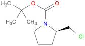 1-Pyrrolidinecarboxylic acid, 2-(chloromethyl)-, 1,1-dimethylethyl ester, (2R)-