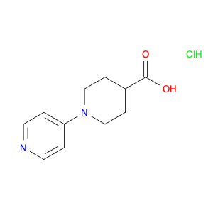 4-Piperidinecarboxylic acid, 1-(4-pyridinyl)-, hydrochloride (1:1)