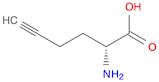 5-Hexynoic acid, 2-amino-, (2R)-