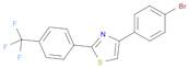 4-(4-Bromophenyl)-2-(4-(trifluoromethyl)phenyl)thiazole