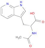 1H-Pyrrolo[2,3-b]pyridine-3-propanoic acid, α-(acetylamino)-, (αR)-