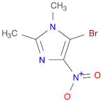 1H-Imidazole, 5-bromo-1,2-dimethyl-4-nitro-