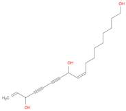 9,17-Octadecadiene-12,14-diyne-1,11,16-triol, (9Z)-