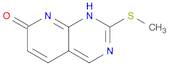 Pyrido[2,3-d]pyrimidin-7(8H)-one, 2-(methylthio)-