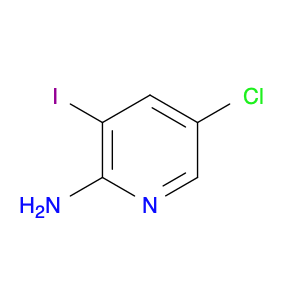 2-Pyridinamine, 5-chloro-3-iodo-