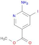 3-Pyridinecarboxylic acid, 6-amino-5-iodo-, methyl ester