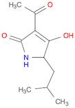 2H-Pyrrol-2-one, 3-acetyl-1,5-dihydro-4-hydroxy-5-(2-methylpropyl)-