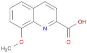 2-Quinolinecarboxylic acid, 8-methoxy-