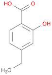 Benzoic acid, 4-ethyl-2-hydroxy-