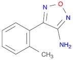 1,2,5-Oxadiazol-3-amine, 4-(2-methylphenyl)-