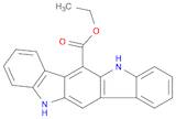 Indolo[3,2-b]carbazole-6-carboxylic acid, 5,11-dihydro-, ethyl ester