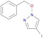 1H-PYRAZOLE, 4-IODO-1-(PHENYLMETHOXY)-