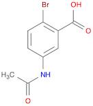 Benzoic acid, 5-(acetylamino)-2-bromo-