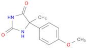 2,4-Imidazolidinedione, 5-(4-methoxyphenyl)-5-methyl-