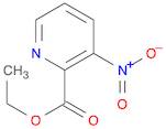 2-Pyridinecarboxylic acid, 3-nitro-, ethyl ester