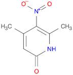 2(1H)-Pyridinone, 4,6-dimethyl-5-nitro-