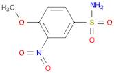 Benzenesulfonamide, 4-methoxy-3-nitro-