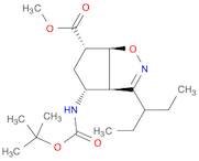 4H-Cyclopent[d]isoxazole-6-carboxylic acid, 4-[[(1,1-dimethylethoxy)carbonyl]amino]-3-(1-ethylpr...