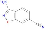 1,2-Benzisoxazole-6-carbonitrile, 3-amino-