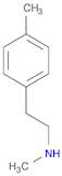 Benzeneethanamine, N,4-dimethyl-