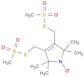 1H-Pyrrol-1-yloxy, 2,5-dihydro-2,2,5,5-tetramethyl-3,4-bis[[(methylsulfonyl)thio]methyl]- (9CI)