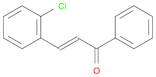 2-Propen-1-one, 3-(2-chlorophenyl)-1-phenyl-, (2E)-