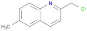 Quinoline, 2-(chloromethyl)-6-methyl-