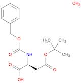 L-Aspartic acid, N-[(phenylmethoxy)carbonyl]-, 4-(1,1-dimethylethyl) ester, hydrate (1:1)