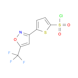 2-Thiophenesulfonyl chloride, 5-[5-(trifluoromethyl)-3-isoxazolyl]-