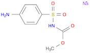 Carbamic acid, N-[(4-aminophenyl)sulfonyl]-, methyl ester, sodium salt (1:1)