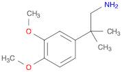 Benzeneethanamine, 3,4-dimethoxy-β,β-dimethyl-