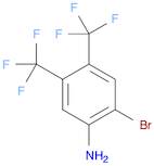 Benzenamine, 2-bromo-4,5-bis(trifluoromethyl)-