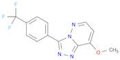 1,2,4-Triazolo[4,3-b]pyridazine, 8-methoxy-3-[4-(trifluoromethyl)phenyl]-