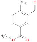 Benzoic acid, 3-formyl-4-methyl-, methyl ester