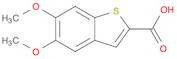 Benzo[b]thiophene-2-carboxylic acid, 5,6-dimethoxy-