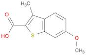 Benzo[b]thiophene-2-carboxylic acid, 6-methoxy-3-methyl-