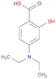 Benzoic acid, 4-(diethylamino)-2-hydroxy-