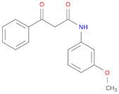 Benzenepropanamide, N-(3-methoxyphenyl)-β-oxo-