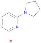 Pyridine, 2-bromo-6-(1-pyrrolidinyl)-