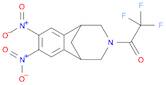 Ethanone, 2,2,2-trifluoro-1-(1,2,4,5-tetrahydro-7,8-dinitro-1,5-methano-3H-3-benzazepin-3-yl)-