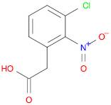 Benzeneacetic acid, 3-chloro-2-nitro-