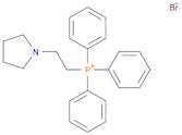 Phosphonium, triphenyl[2-(1-pyrrolidinyl)ethyl]-, bromide (1:1)