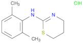 4H-1,3-Thiazin-2-amine, N-(2,6-dimethylphenyl)-5,6-dihydro-, hydrochloride (1:1)