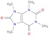 1H-Purine-2,6,8(3H)-trione, 7,9-dihydro-1,3,7,9-tetramethyl-