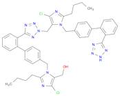 1H-Imidazole-5-methanol, 2-butyl-1-[[2'-[2-[[2-butyl-4-chloro-1-[[2'-(2H-tetrazol-5-yl)[1,1'-biphe…