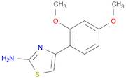 2-Thiazolamine, 4-(2,4-dimethoxyphenyl)-